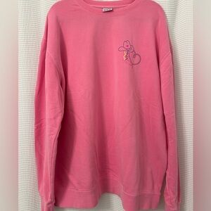 Pink Graphic Sweatshirt
